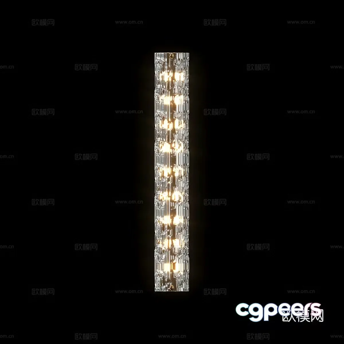 Modern simple wall lamp wall lamp simple light luxury wall lamp glass wall lamp decorative wall lamp 3d model