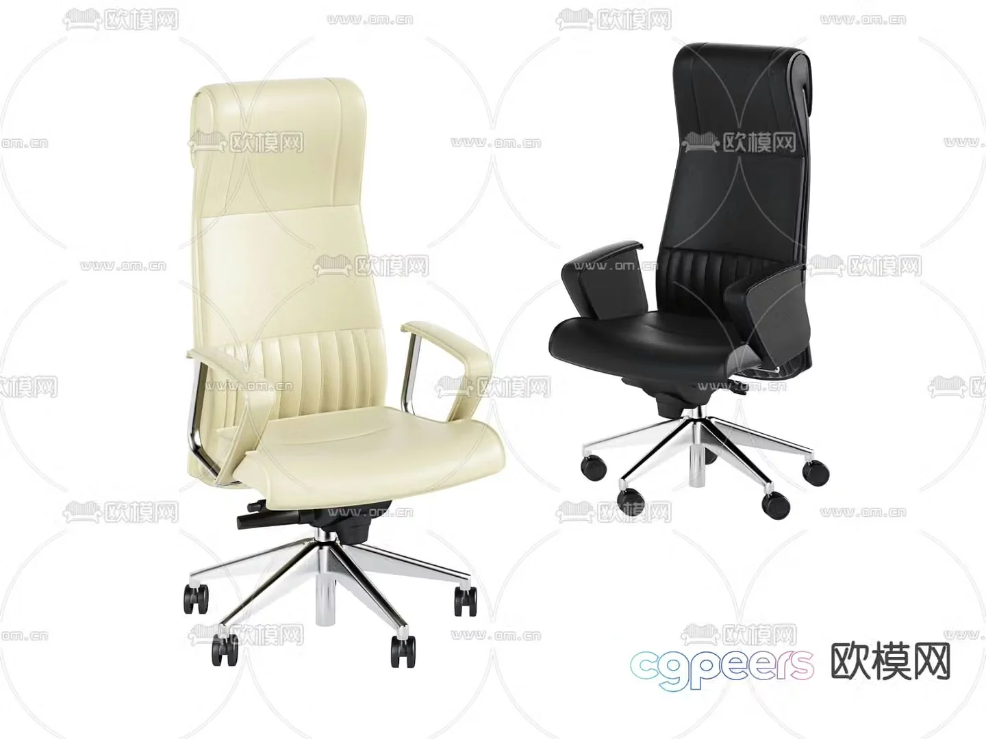 Office chair executive chair boss chair 3d model