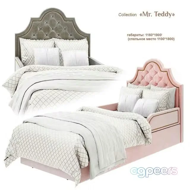 3ds Max Free – EFI Kid Concept Mr. Teddy – bed_4
