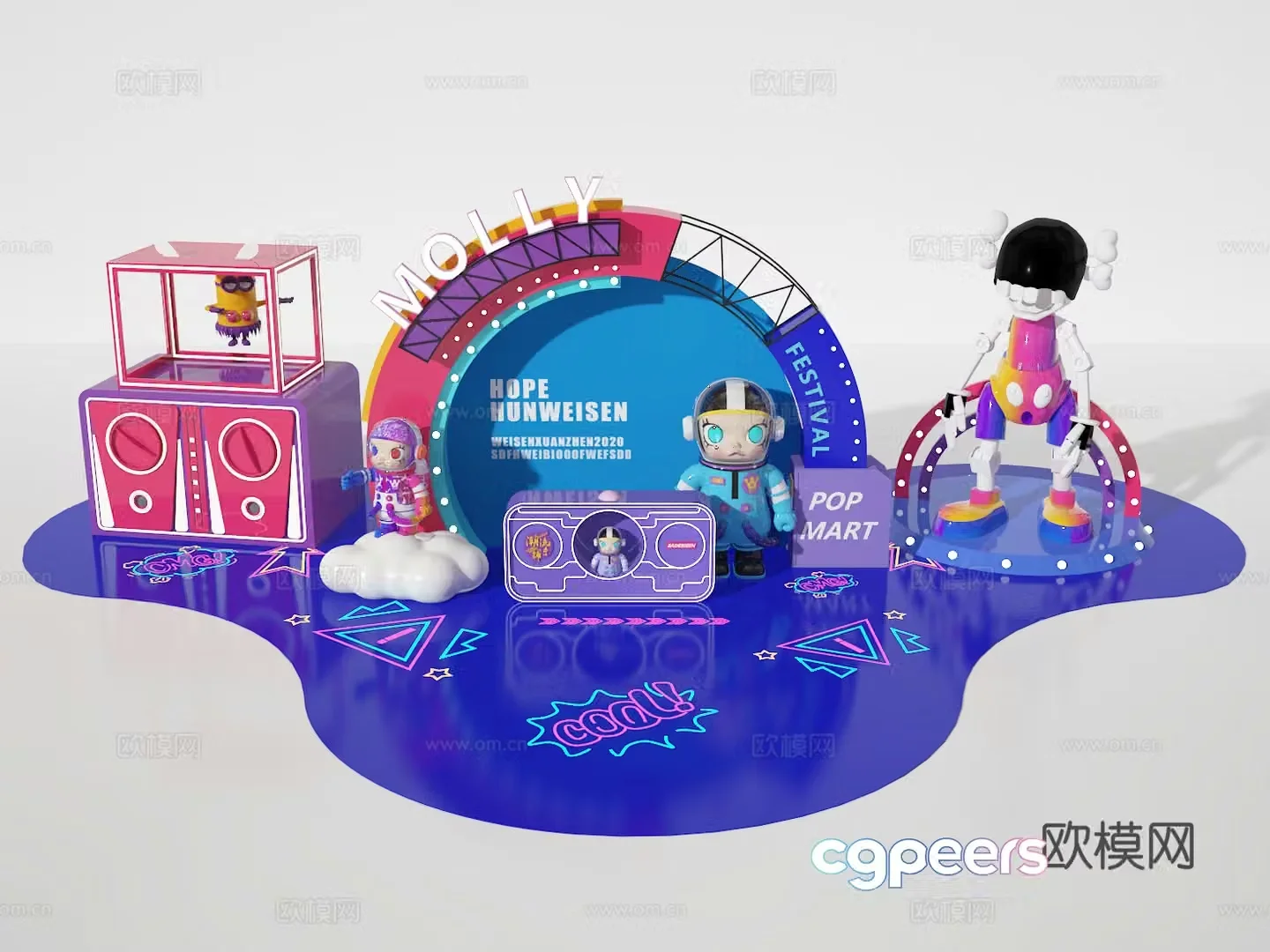 Activity Beauty Chen 3D Model