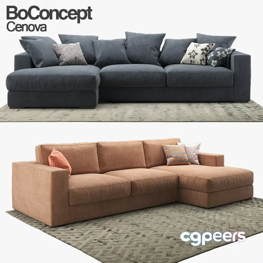 3ds Max Free – BoConcept Cenova GK52 (DK52)