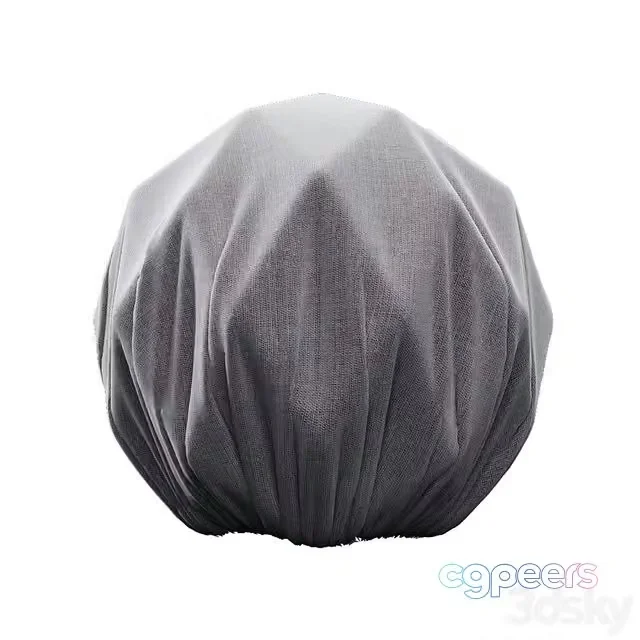 3ds Max Free – Floor Luminaire consisting of fabric stretched over a spherical frame