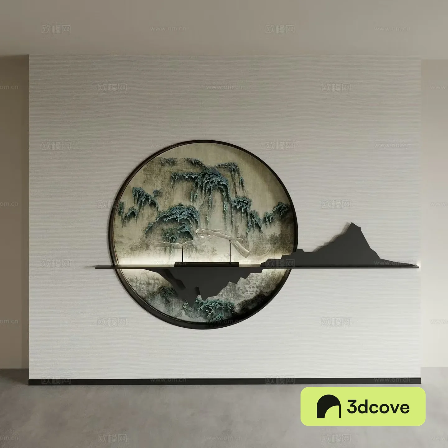 Background wall Tea room background wall Living room background wall Porch background wall
