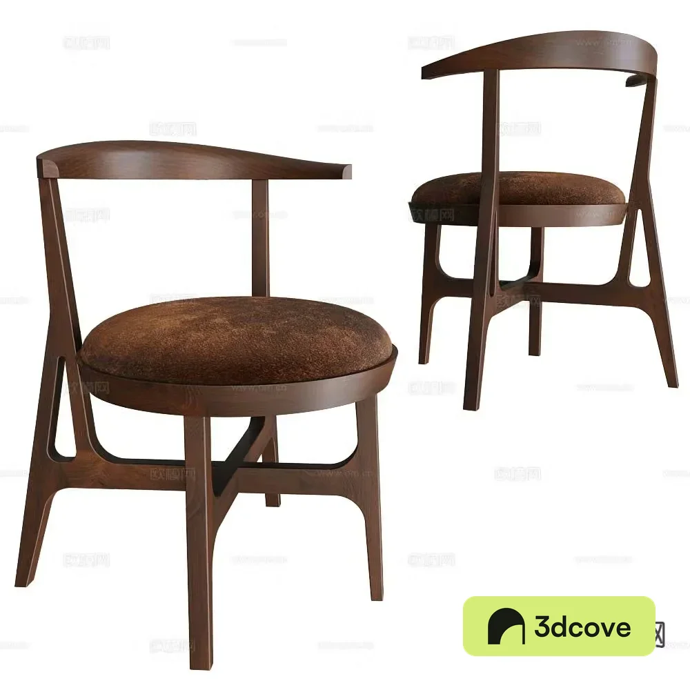 Agrippa mid-century style lounge chair