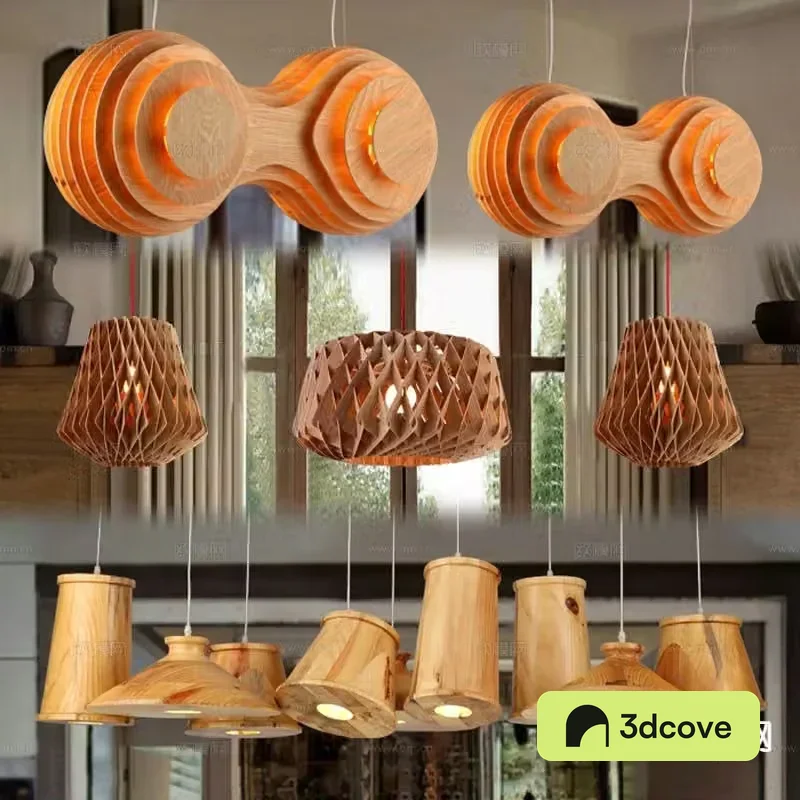 Wabi-sabi chandelier art chandelier