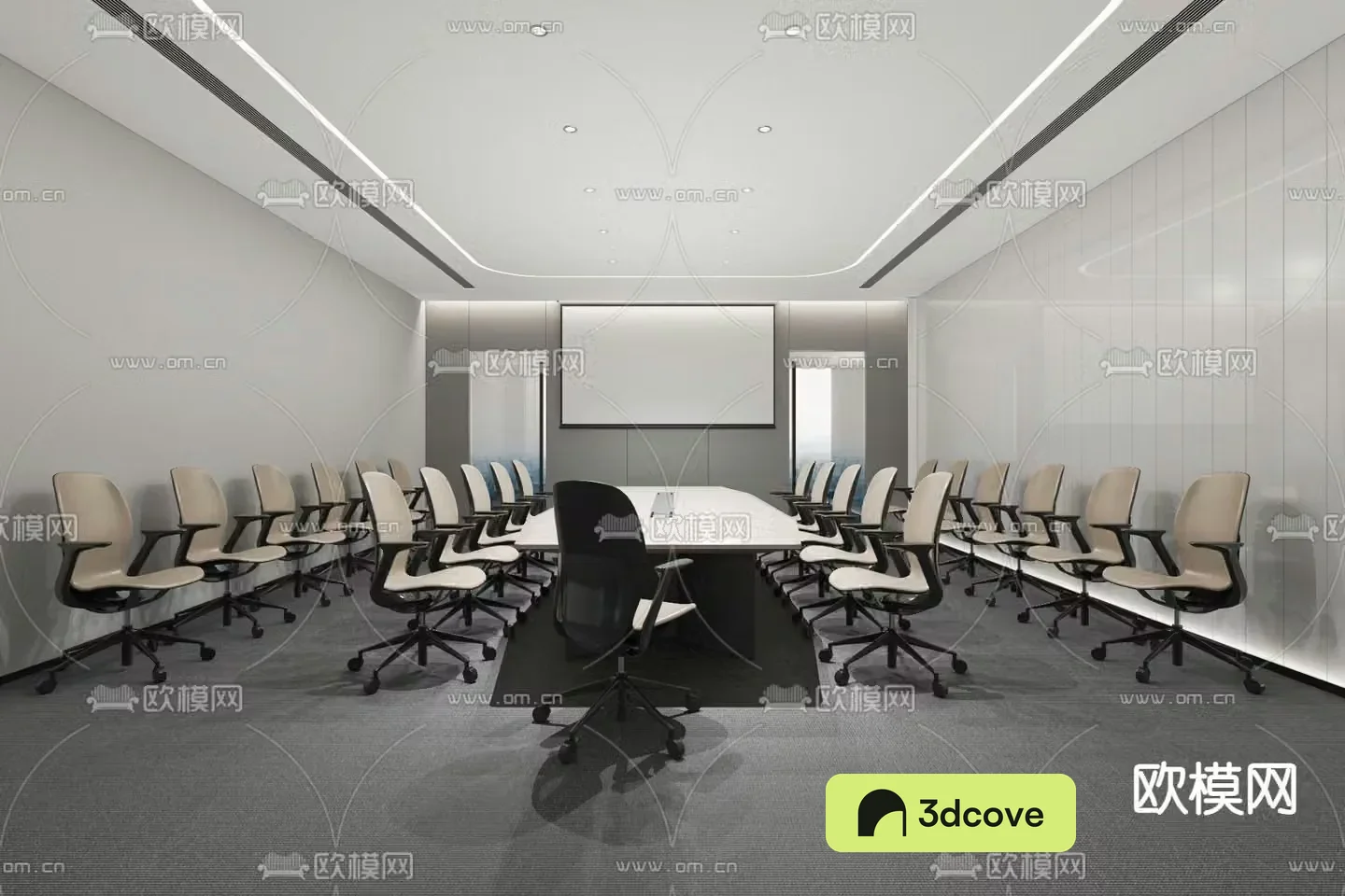 Modern conference room conference hall