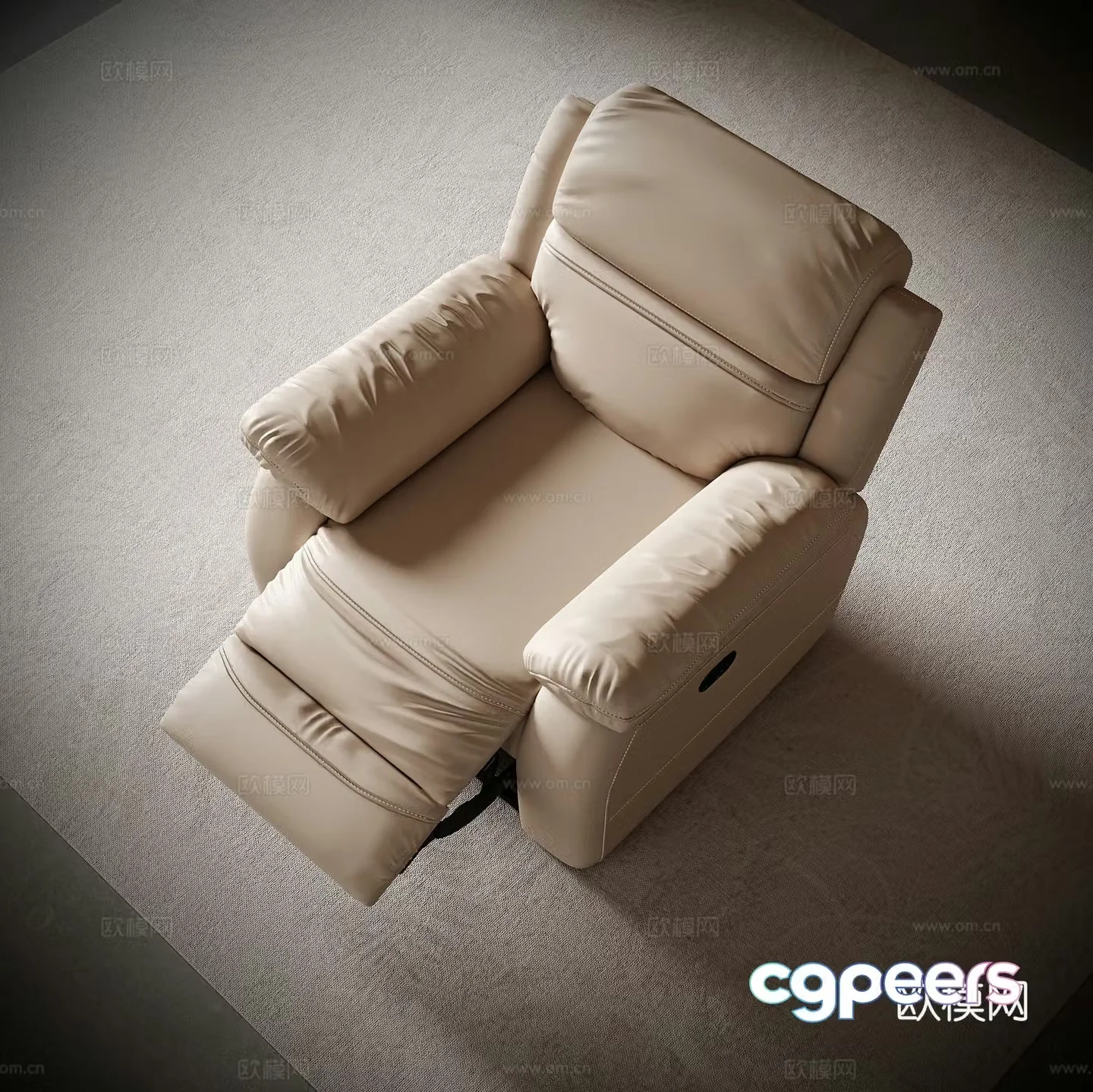 Modern massage chair massage sofa 3d model