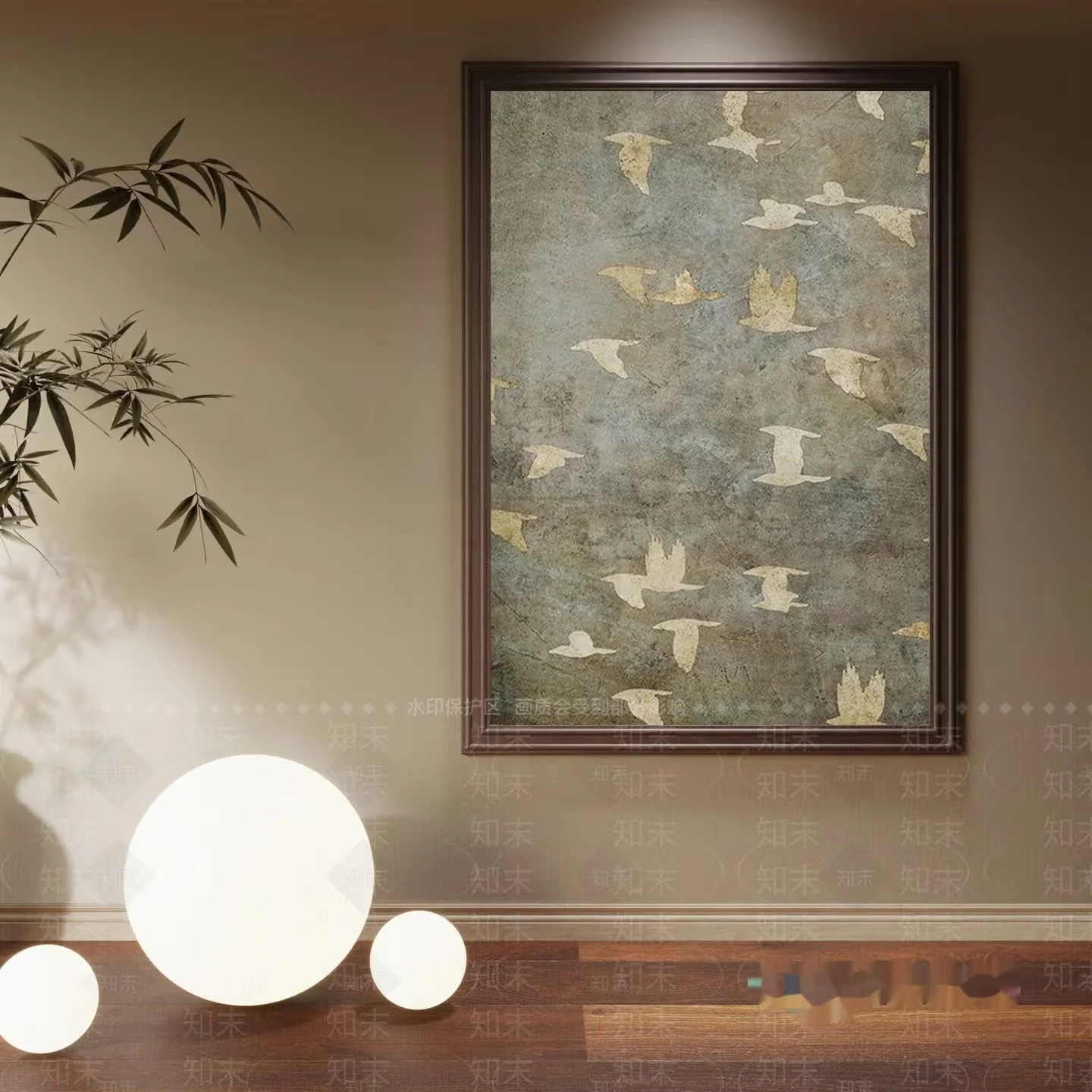 Modern Living Room 3D Model – 442 – VRAY Render