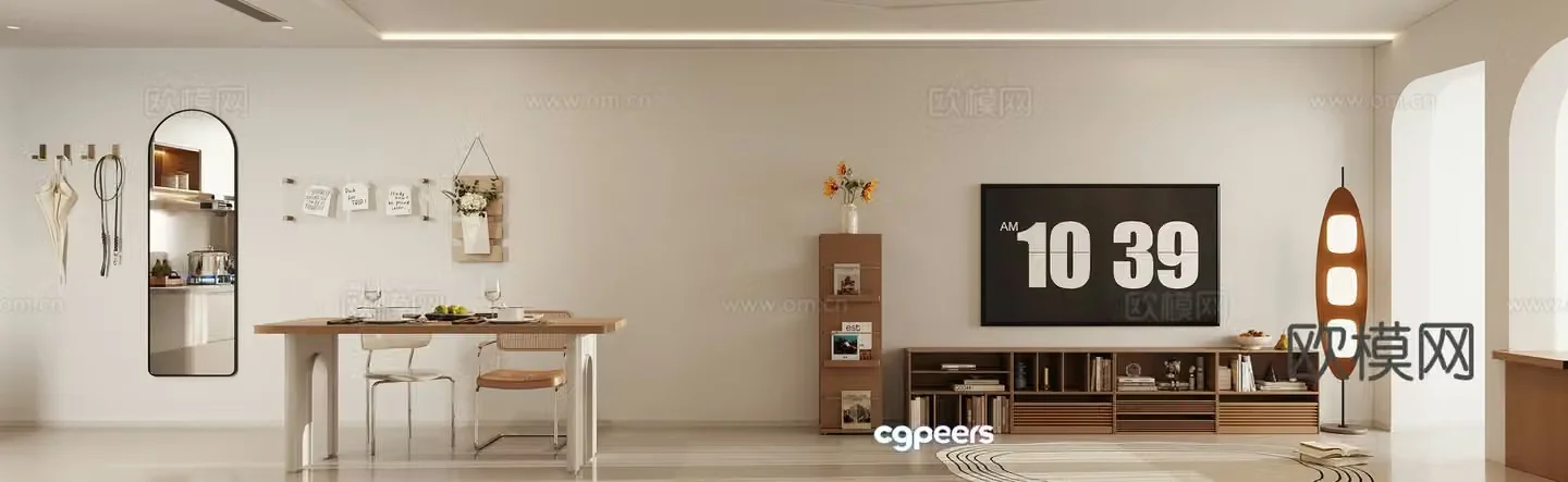 Wasabi Living and Restaurant 3D Model