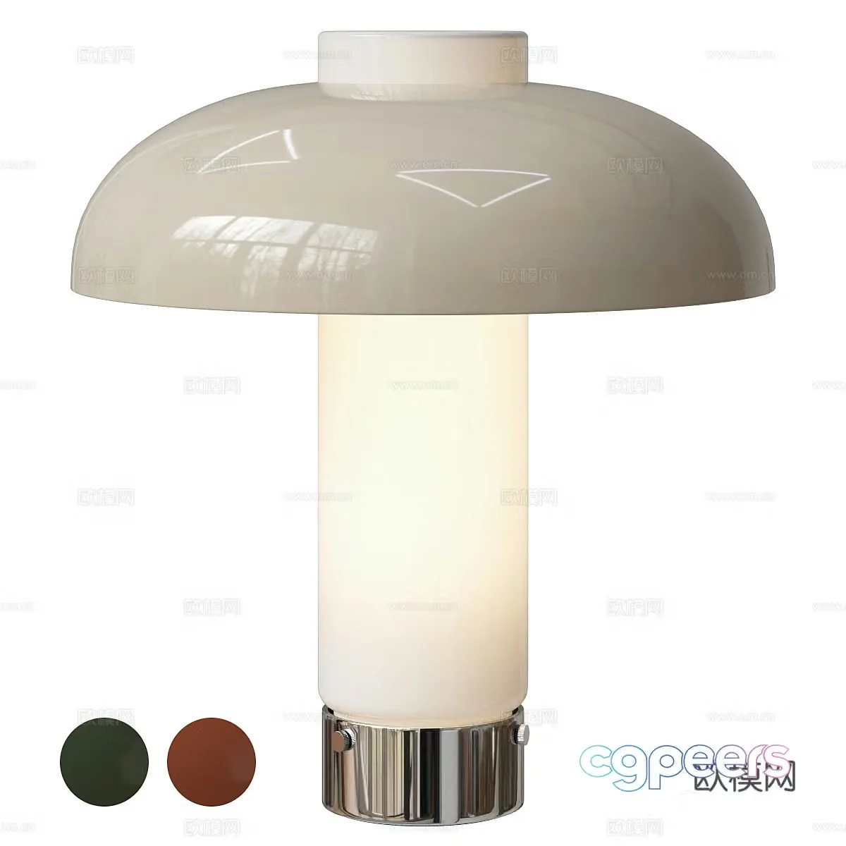 Modern Italian Cleo desk lamp 3d model
