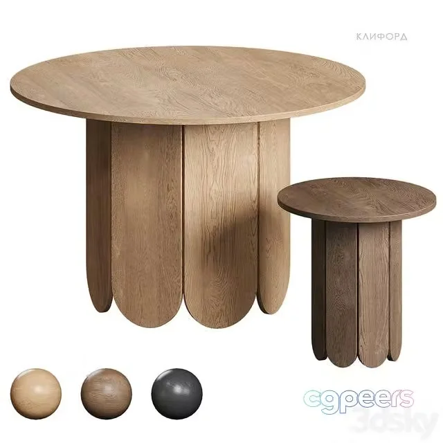 3ds Max Free – Clifford table Divan.ru