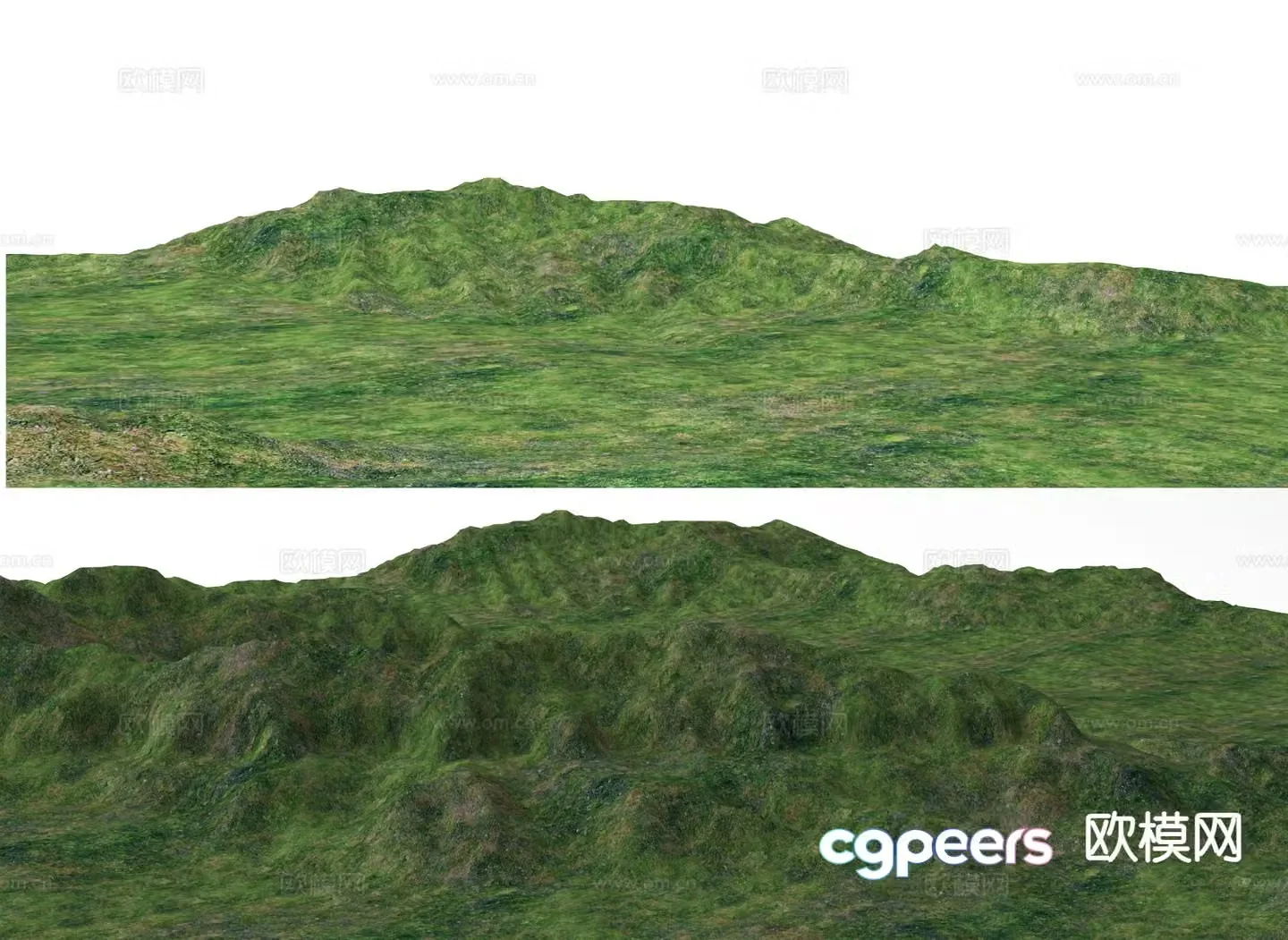 Modern mountains mountains mountain 3d model
