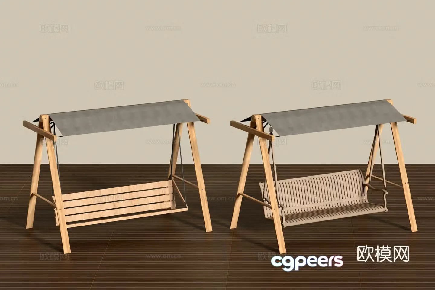 Modern hanging chair swing chair cradle chair 3d model