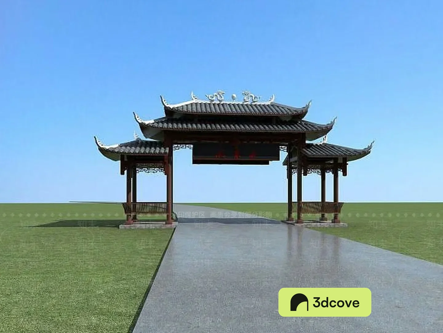 Asian Style Pavilion