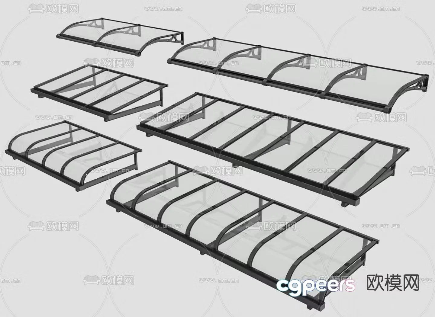 Awning 3D model