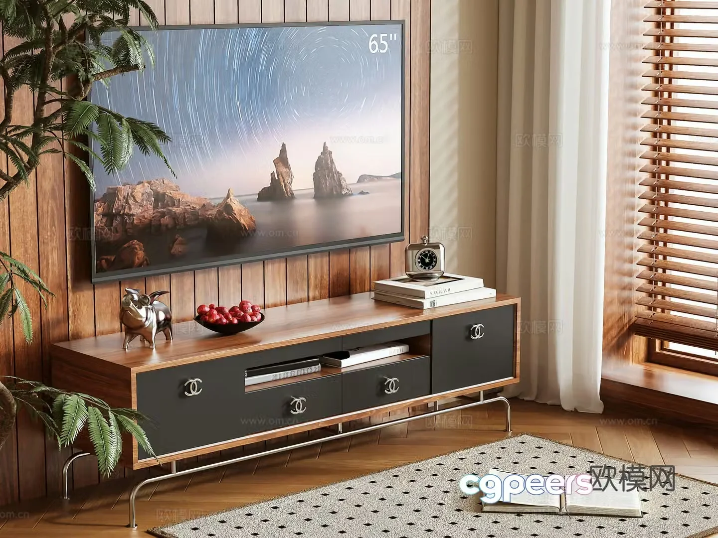 TV cabinet 3d model