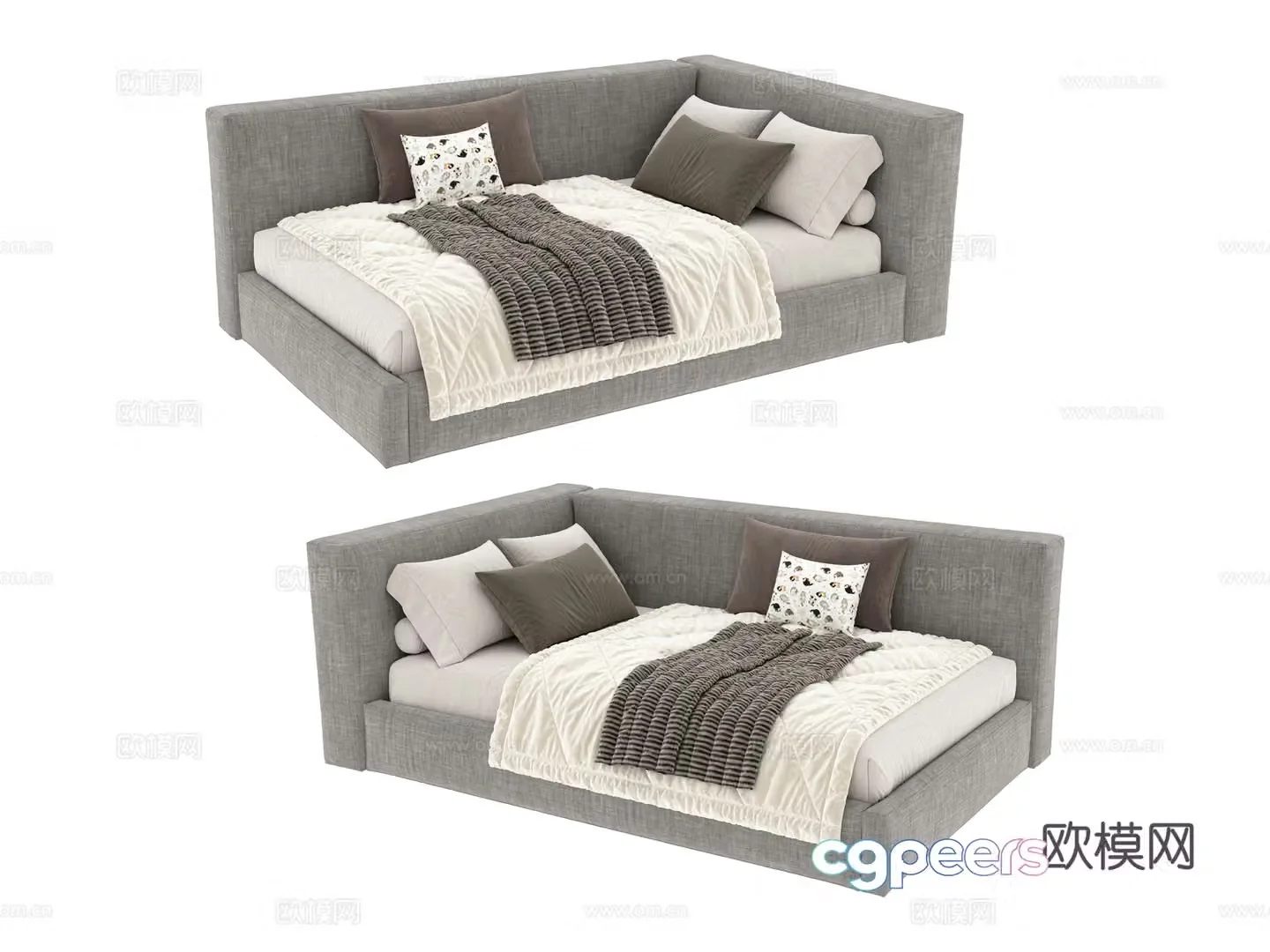 Children’s furniture bed 3d model