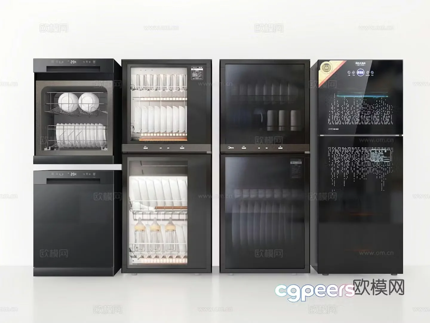 Disinfection cabinet 3d model