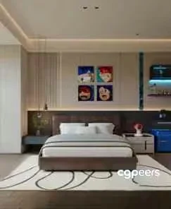 Modern Bedroom 3D Model – 1407 – CORONA Render