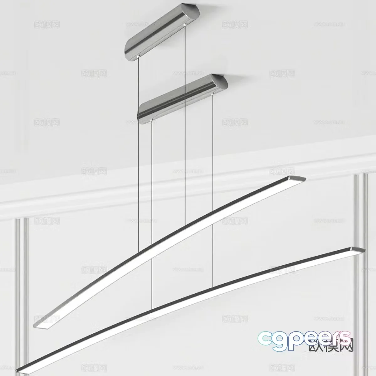Restaurant Chandeliers Bar Chandeliers Line Chandeliers Linear Chandeliers Linear Chandeliers Linear Chandeliers Art Chandeliers 3D Model