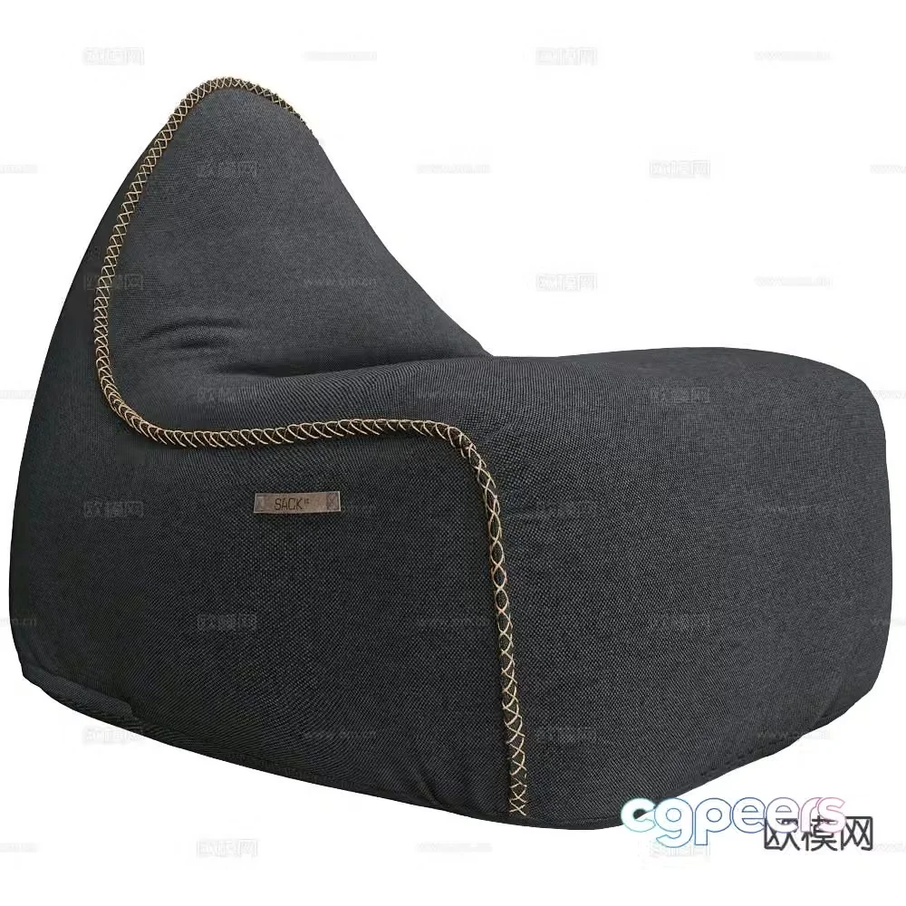 SACKit bean bag sofa 3d model