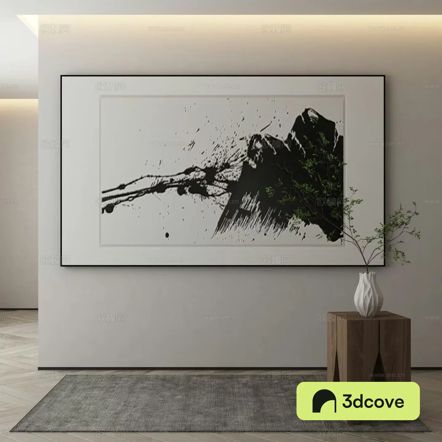 New Chinese style ink painting decorative painting