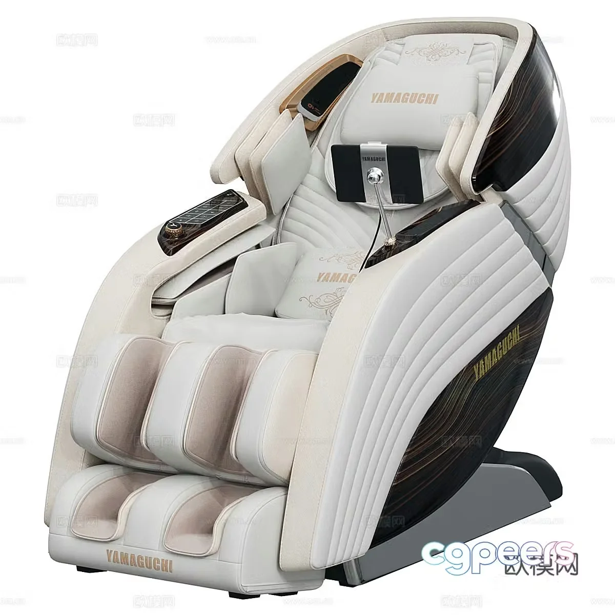New Chinese massage chair 3D model