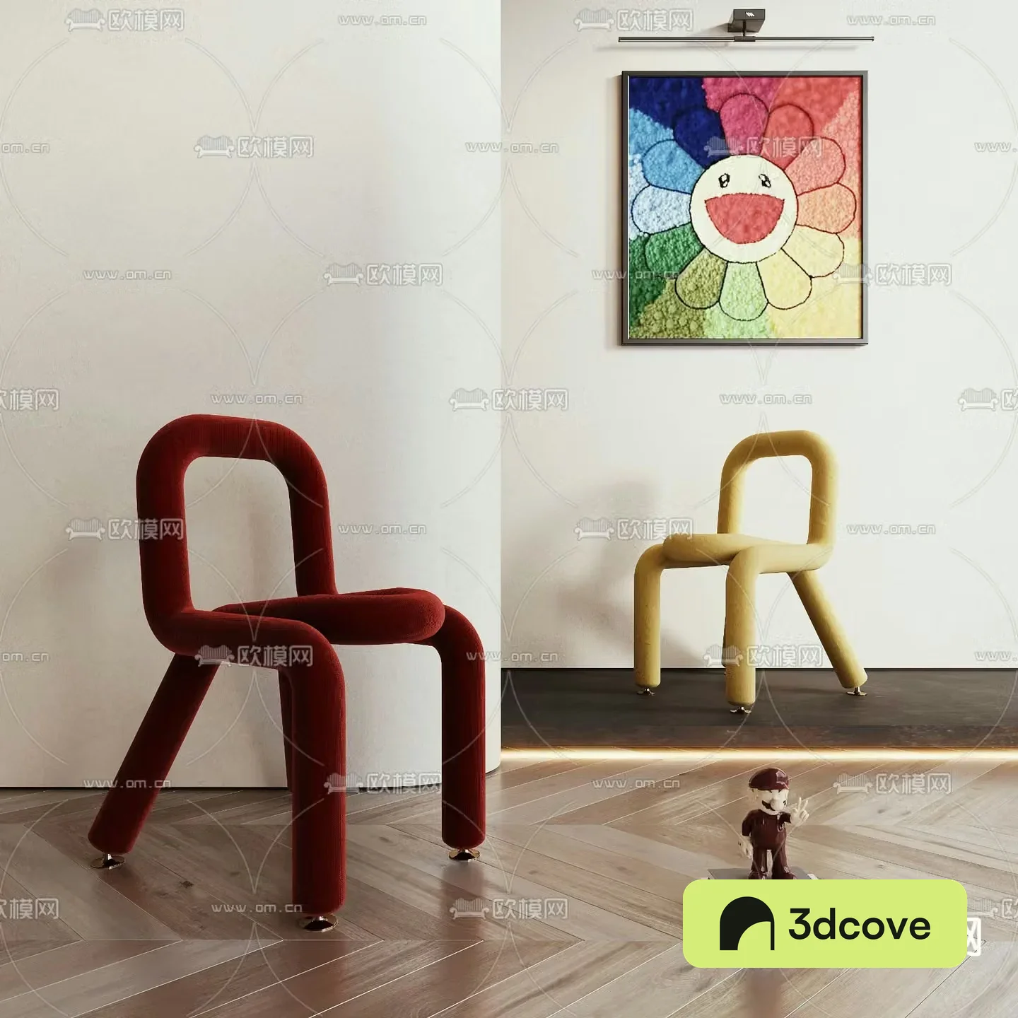 Modern creative single chair