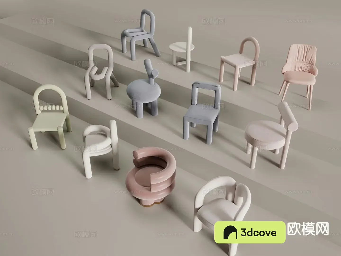 Cream style children’s chair