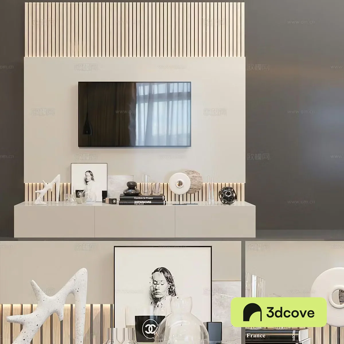TV cabinet background wall