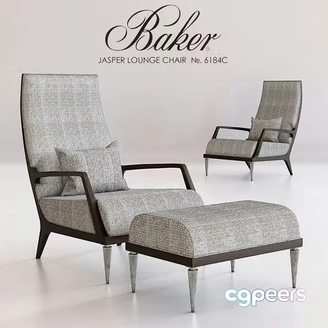 3ds Max Free – BAKER JASPER LOUNGE CHAIR