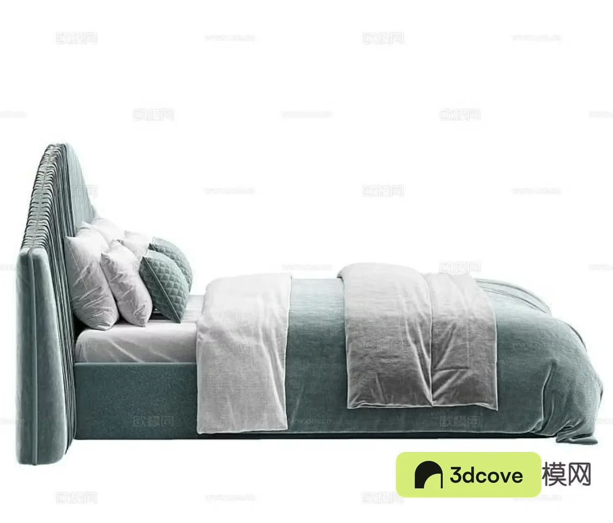 Modern double bed