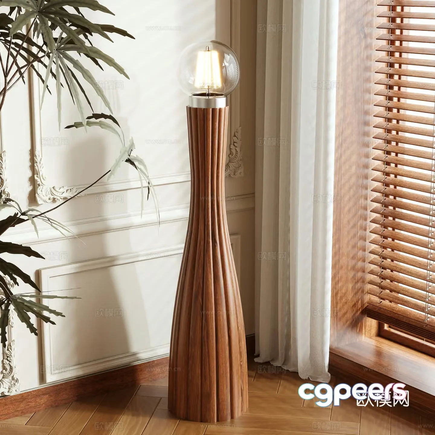 Floor lamp 3d model