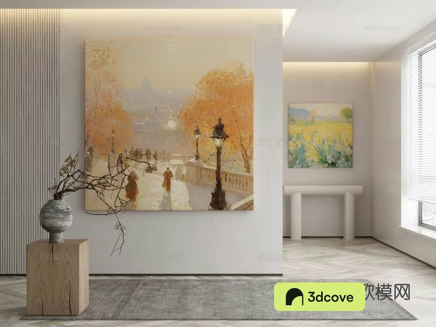 Decorative painting texture painting landscape painting
