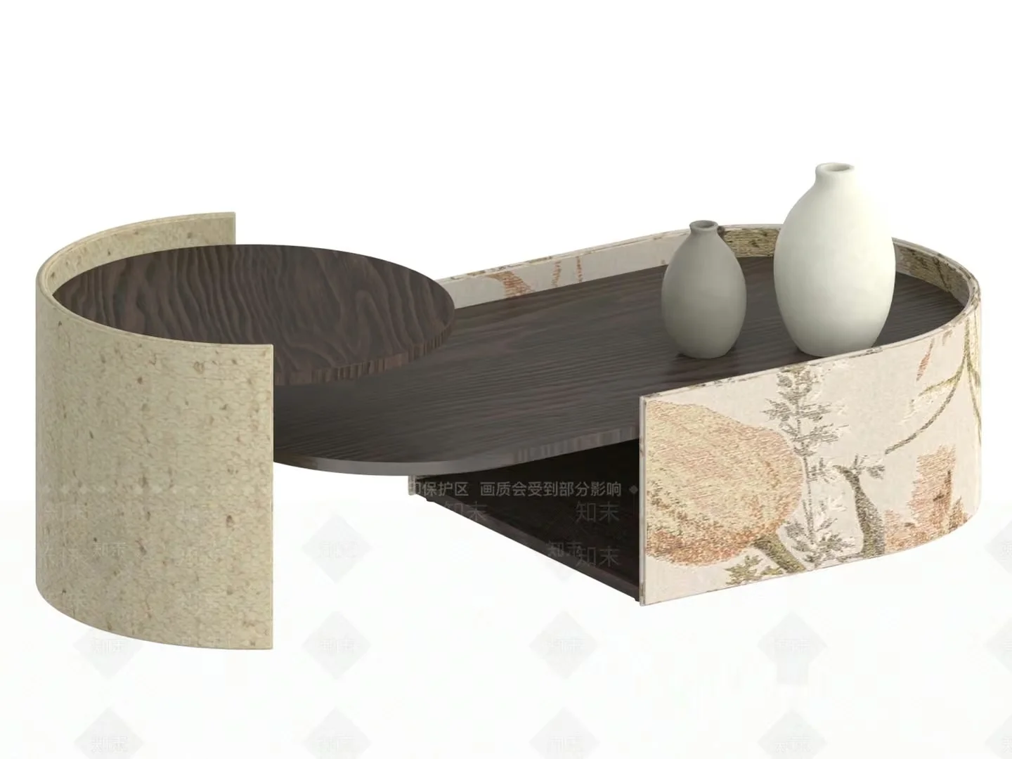 Modern Coffee Table 3D Model – 13385 – VRAY Render