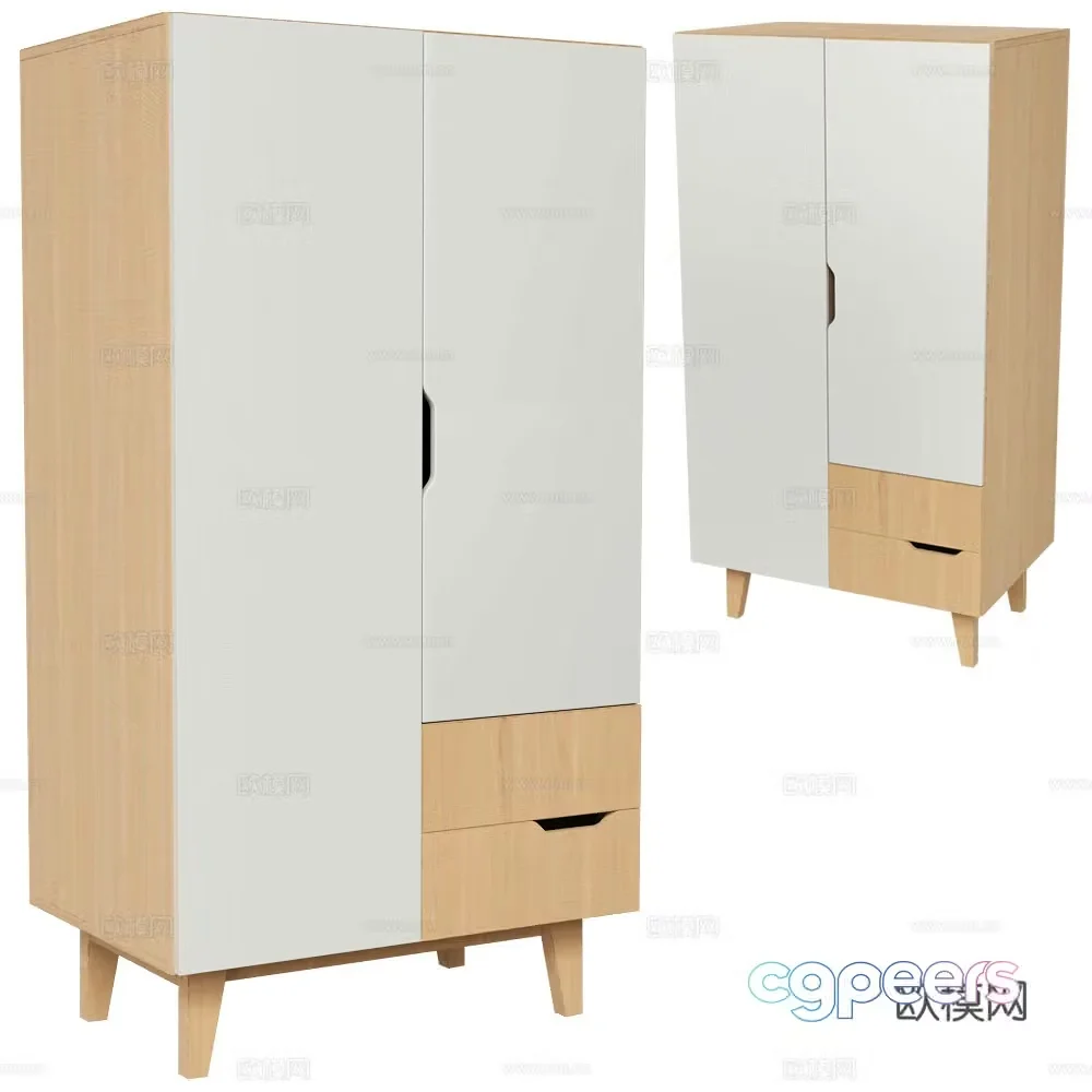 Radis Wardrobe 3d Model