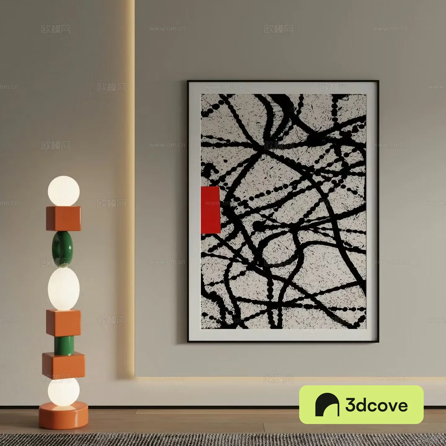 Modern decorative painting Abstract painting