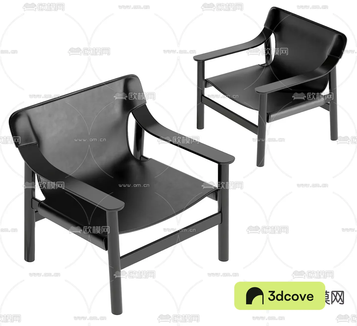 Modern Black Chair