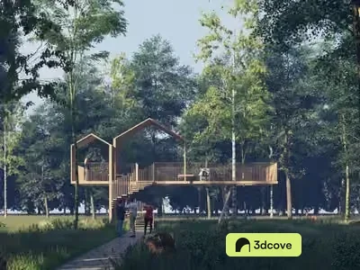 A Wooden Deck