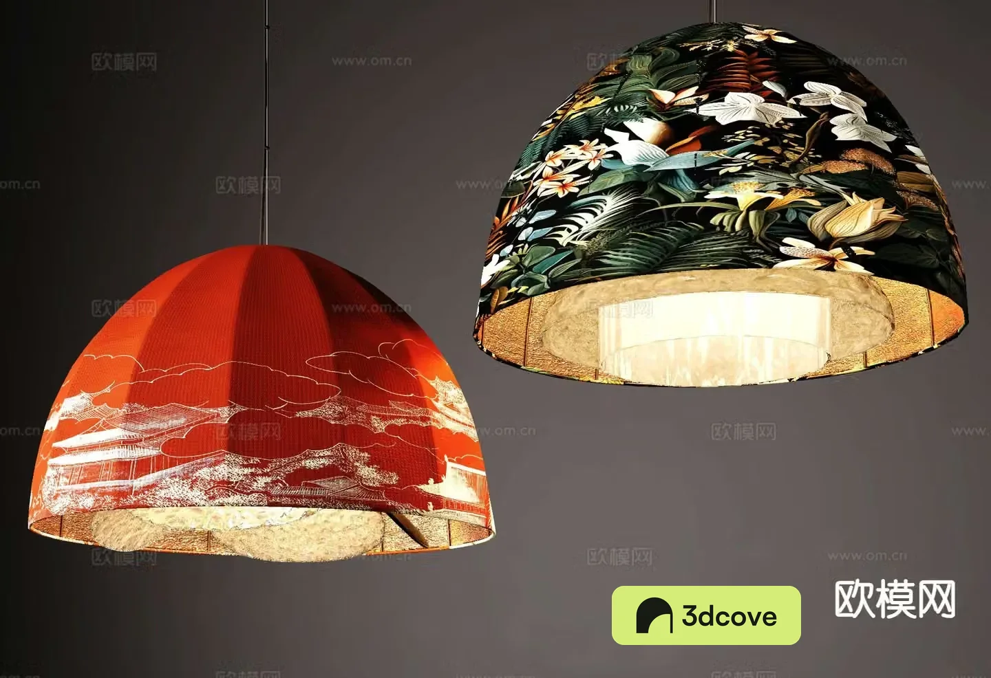 New Chinese style chandelier lampshade chandelier