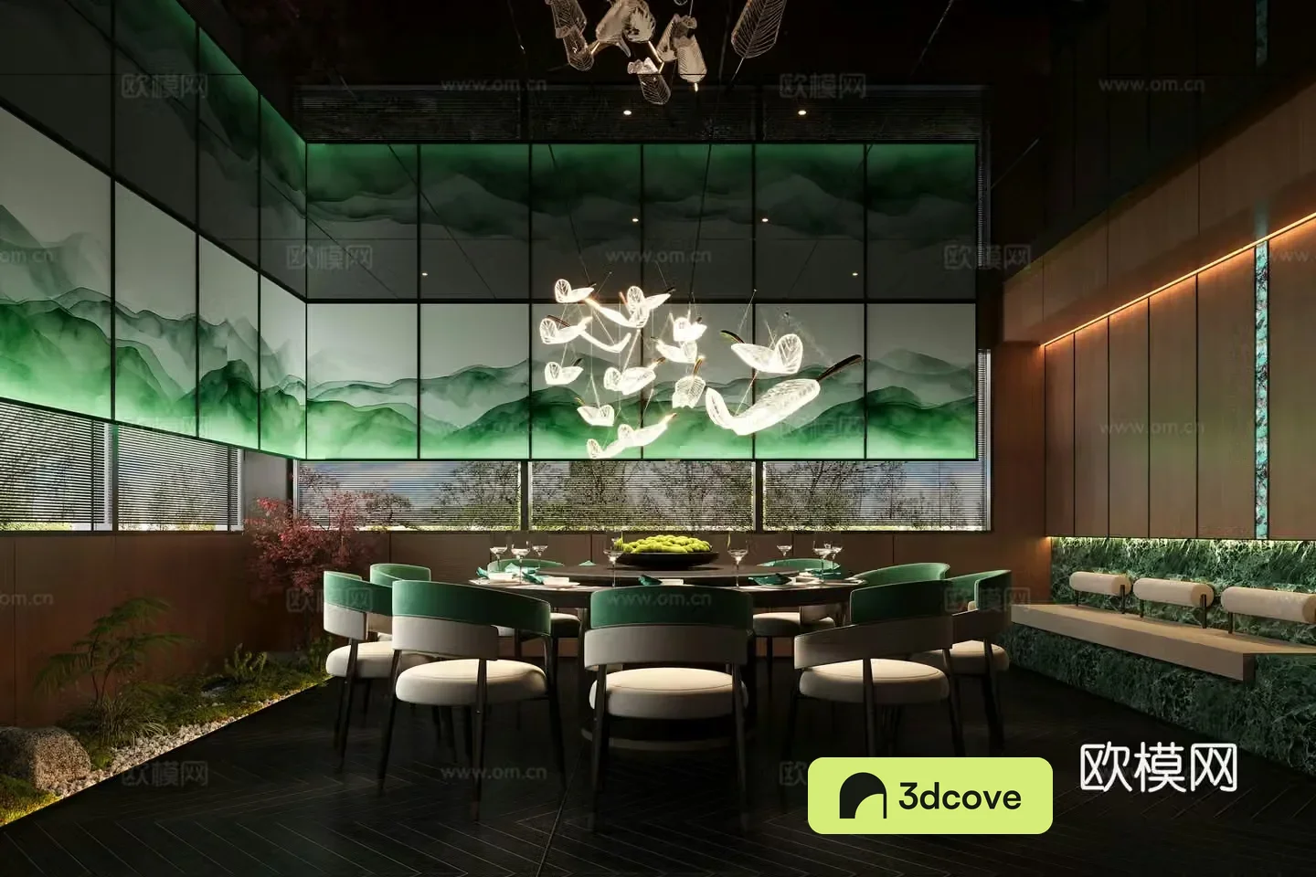 New Chinese restaurant private room