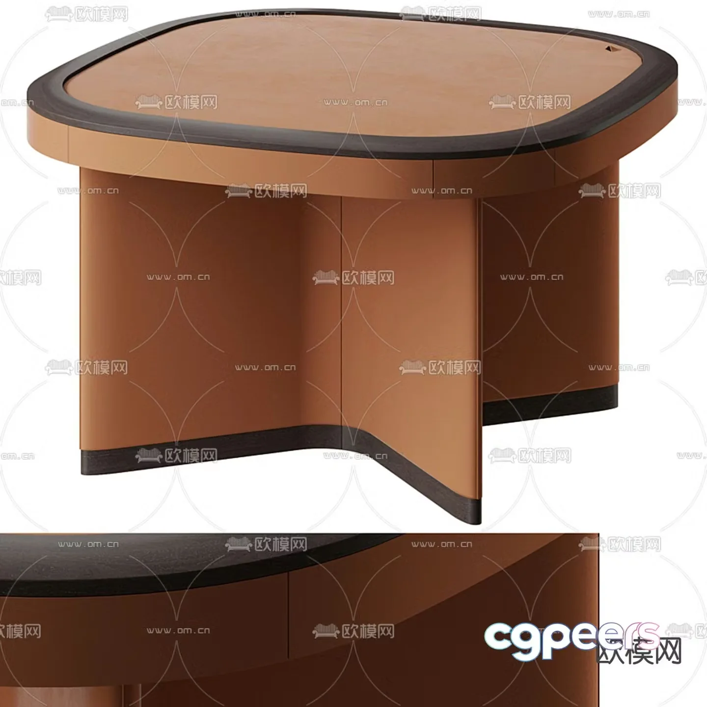 B&B italia coffee table 3d model