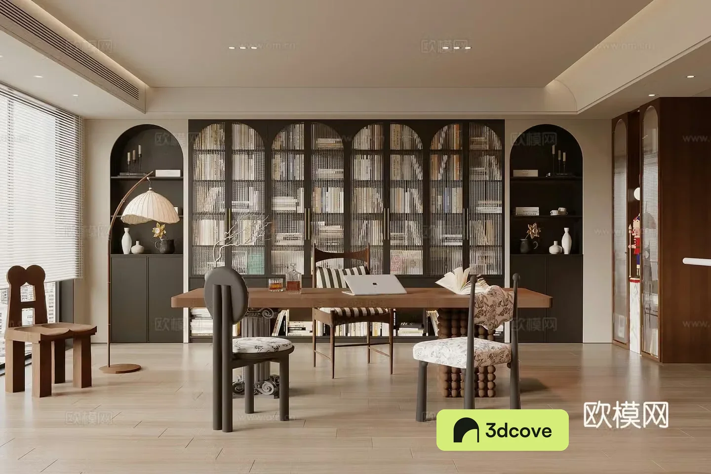 medieval style bookcase
