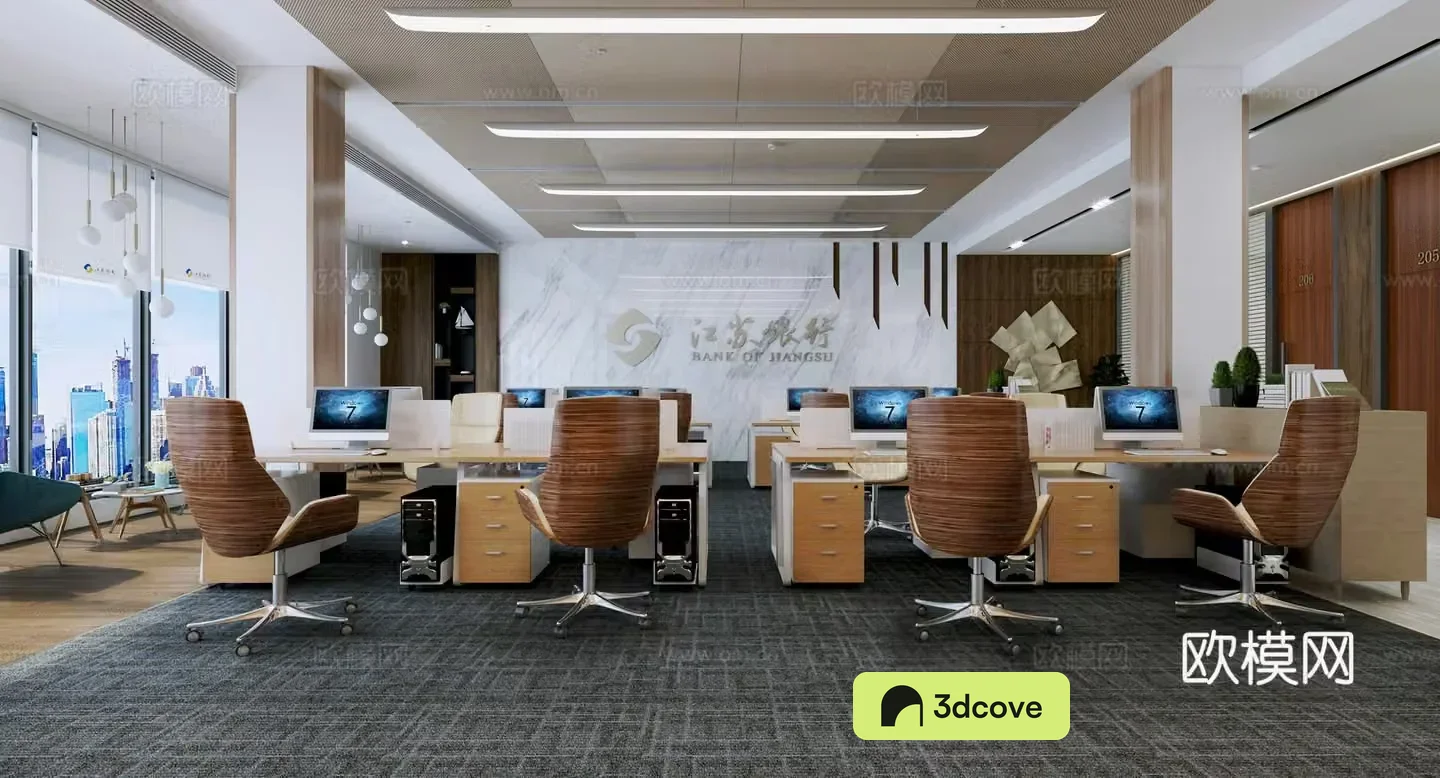 Public office area office