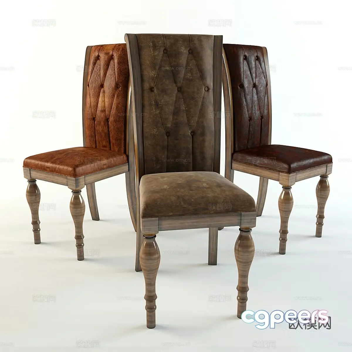 Chair Lola Glamour – Pata Bola3d Model