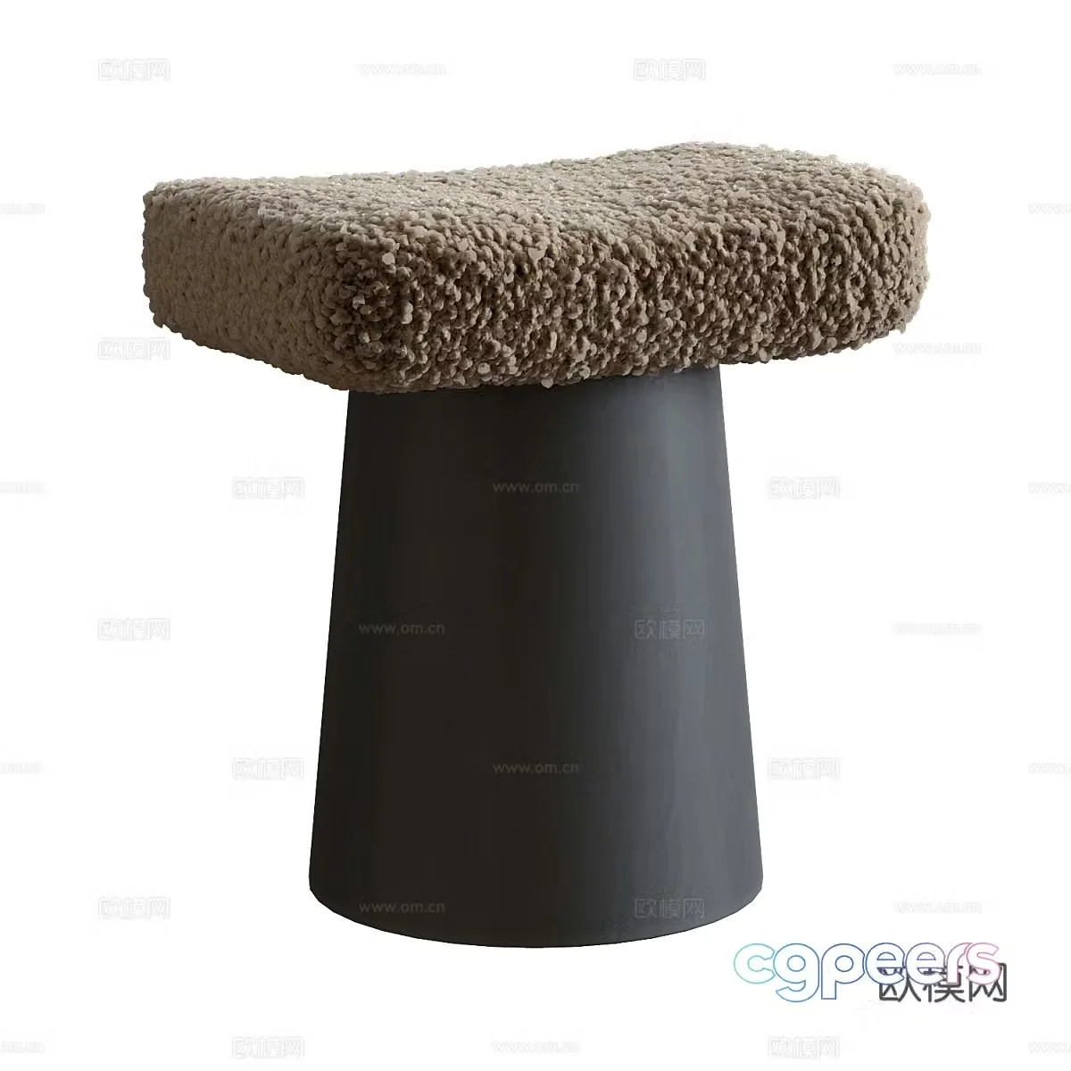 stool sofa stool 3d model