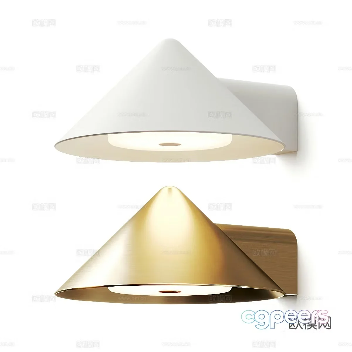 Modern light luxury Frandsen Grasp wall light 3d model
