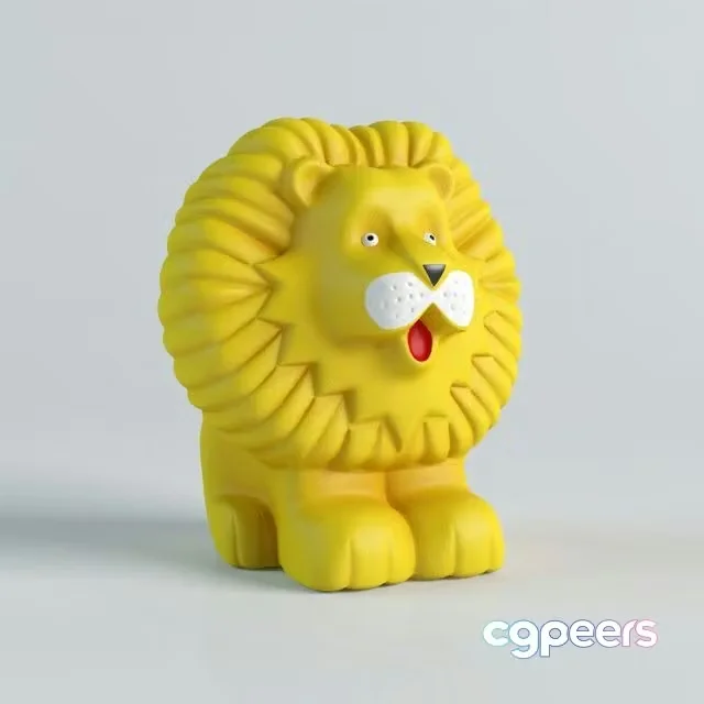 3ds Max Free – toy lion