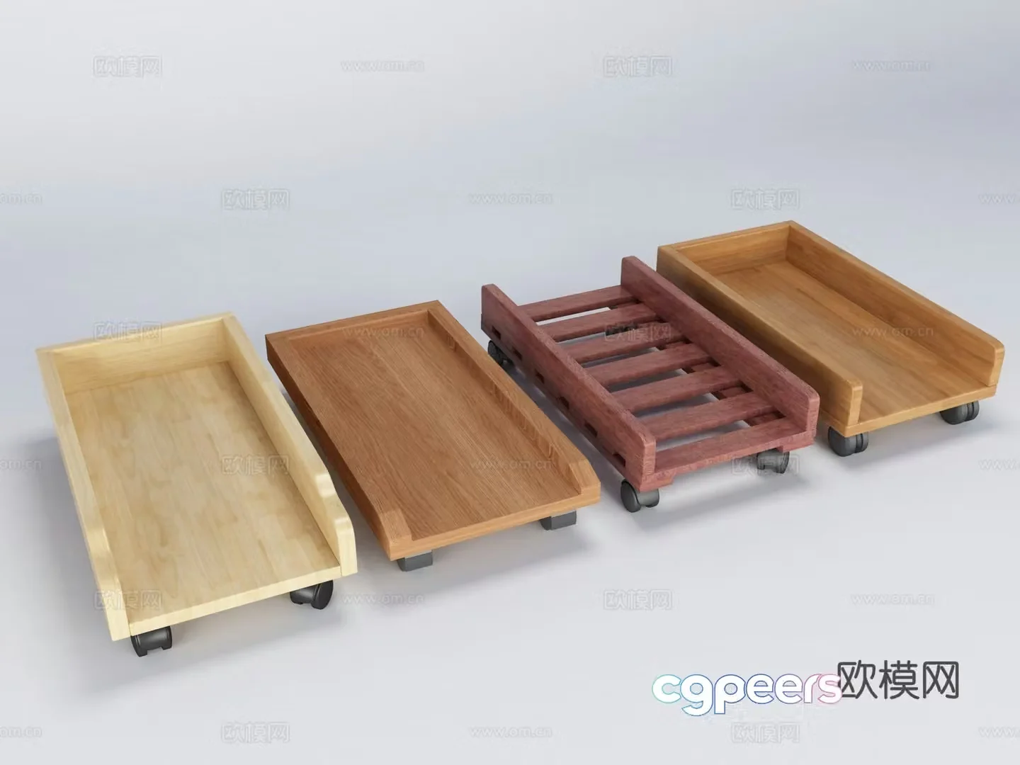 New Chinese computer host tray 3D model