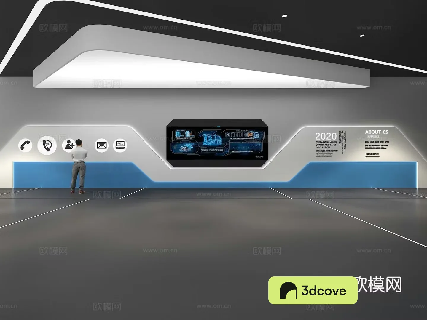 Cultural wall Corporate culture wall Display wall Large screen Exhibition hall Campus culture Corridor